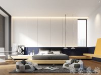 現代風格別墅室內裝修裝飾效果展示-1045-05