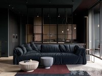 工業風格家居裝修裝飾室內設計效果-A507-4