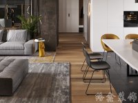 工業風格家居裝修裝飾室內設計效果-A512-5