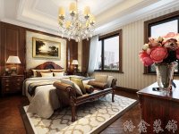 歐式風格家居裝修裝飾室內設計效果-A714-5