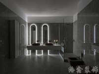 現代風格家居裝修裝飾室內設計效果-A8022-6