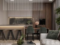 現代風格家居裝修裝飾室內設計效果-A8029-2
