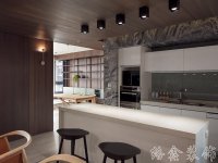 現代風格家居裝修裝飾室內設計效果-A8099-4