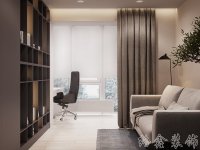 現代風格家居裝修裝飾室內設計效果-A8107-3