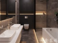 現代風格家居裝修裝飾室內設計效果-A8107-7