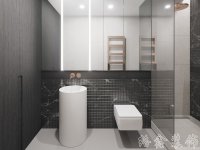 現代簡約家居裝修裝飾室內設計效果-B916-7