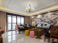 新中式風格家居裝修裝飾室內設計效果-G621-2