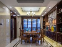 新中式風格家居裝修裝飾室內設計效果-G621-4
