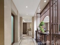 中式風格家居裝修裝飾室內設計效果-H815-3