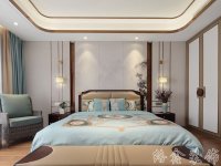 中式風格家居裝修裝飾室內設計效果-H815-6